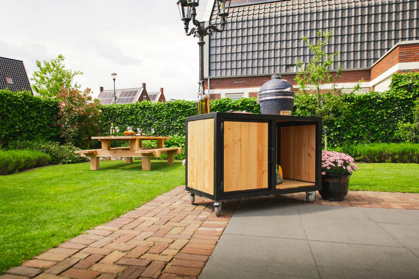 Big Green Egg Outdoor Küche Timber
