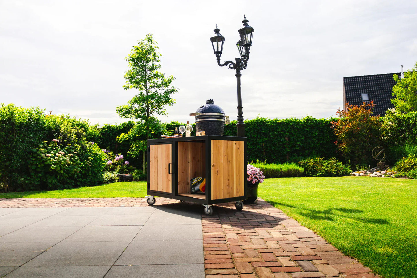 Big Green Egg Outdoor Küche Timber
