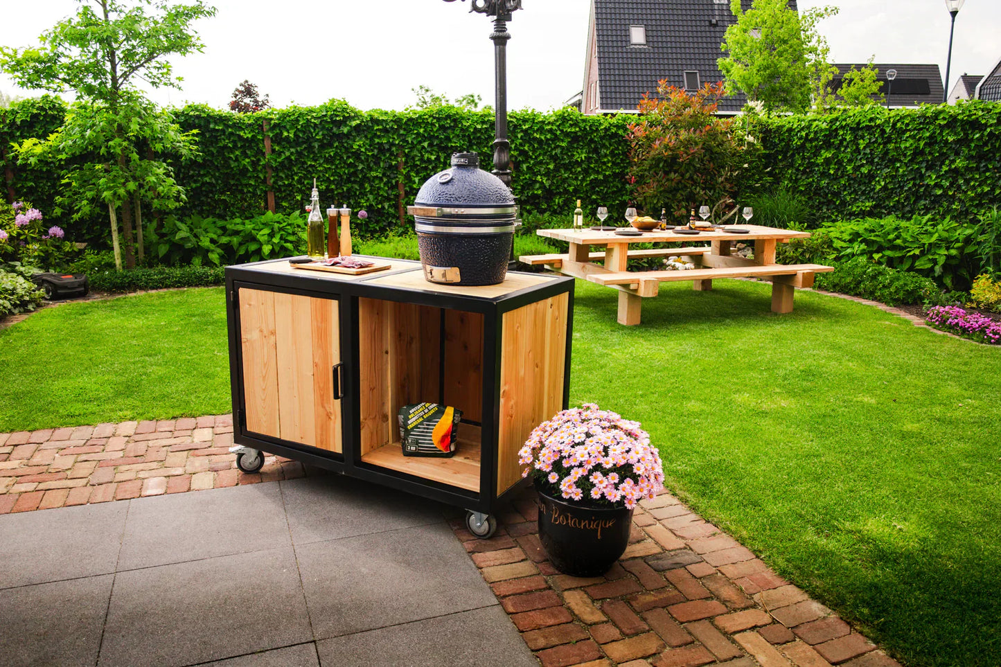 Big Green Egg Outdoor Küche Timber