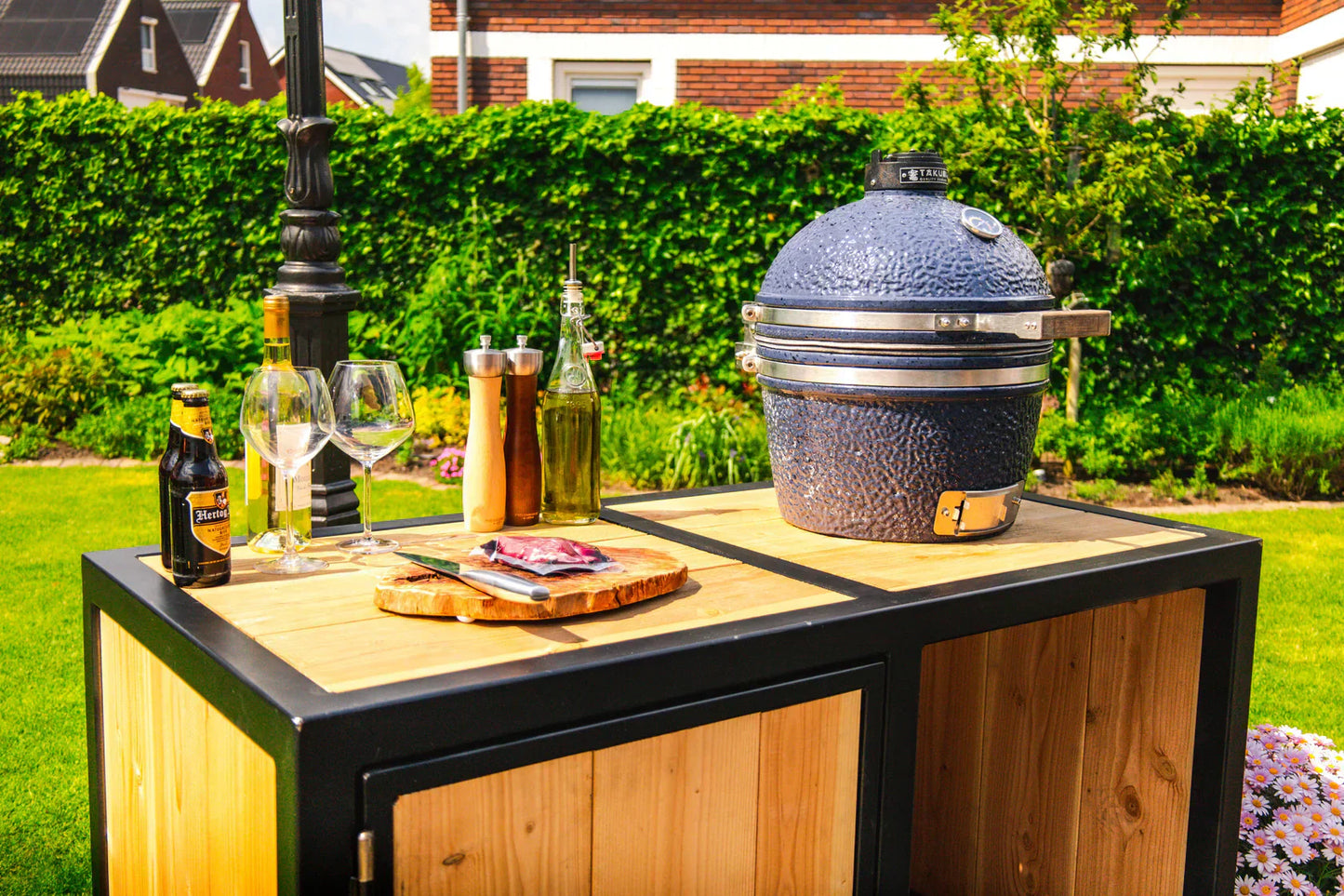 Big Green Egg Outdoor Küche Timber